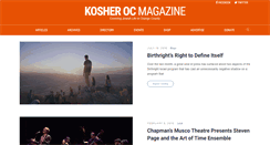 Desktop Screenshot of kosheroc.com